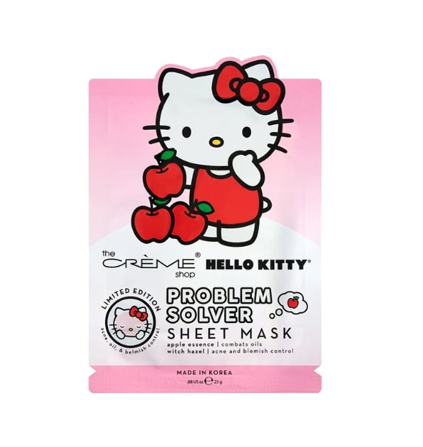 HELLO KITTY FACE SHEET MASK PROBLEM SOLVER – HANAMARU JAPANESE MARKETPLACE