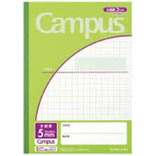 NOTE KOKUYO CAMPUS 5MM HOGAN 30SHEET GREEN