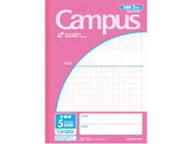 NOTE KOKUYO CAMPUS 5MM HOGAN 30SHEET PINK