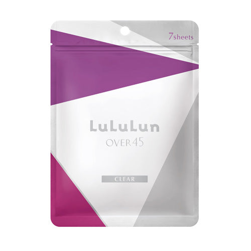 LULULUN OVER45 SHEET MASK IRIS BLUE CLEAR 7SHEETS