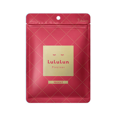 LULULUN PRECIOUS FACE MASK RED 7SHEETS
