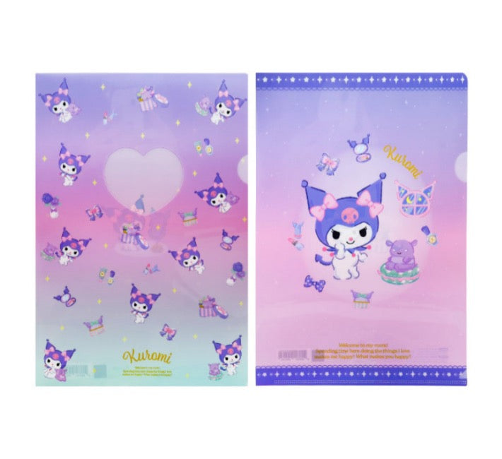 SANRIO KUROMI L HOLDER FILE