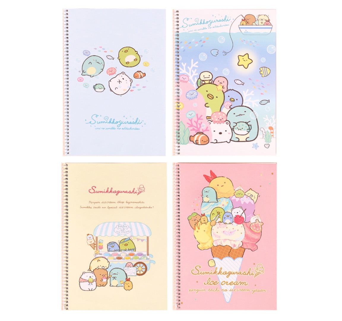 SUMIKKO GURASHI MINI SPRING NOTE