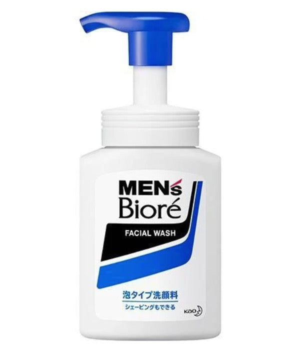 KAO BIORE MENS FOAMING FACIAL WASH – HANAMARU JAPANESE MARKETPLACE