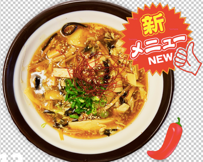 R13 酸辣湯麺 Hot & Sour Soup Noodle
