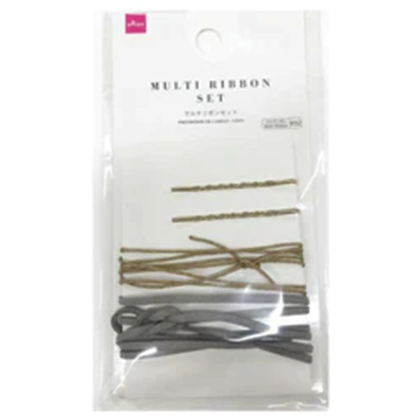 MULTI RIBBON SET GRAY