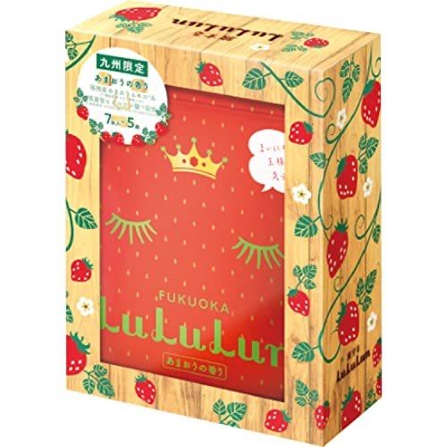 LULULUN PREMIUM KYUSHU AMAOU STRAWBERRY 7SHEETS*5BAG BOX