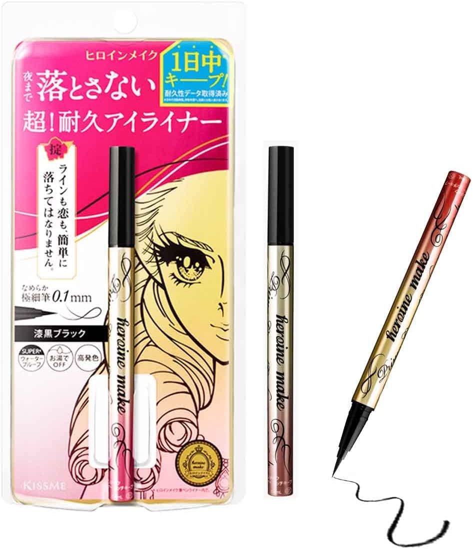 KISSME HEROINE LIQUID EYELINER BLACK